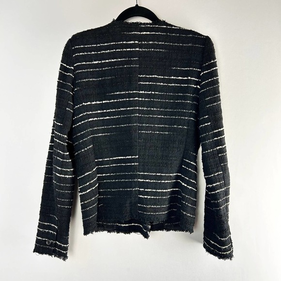 Isabel Marant Black and White Striped Blazer - Picture 6 of 10